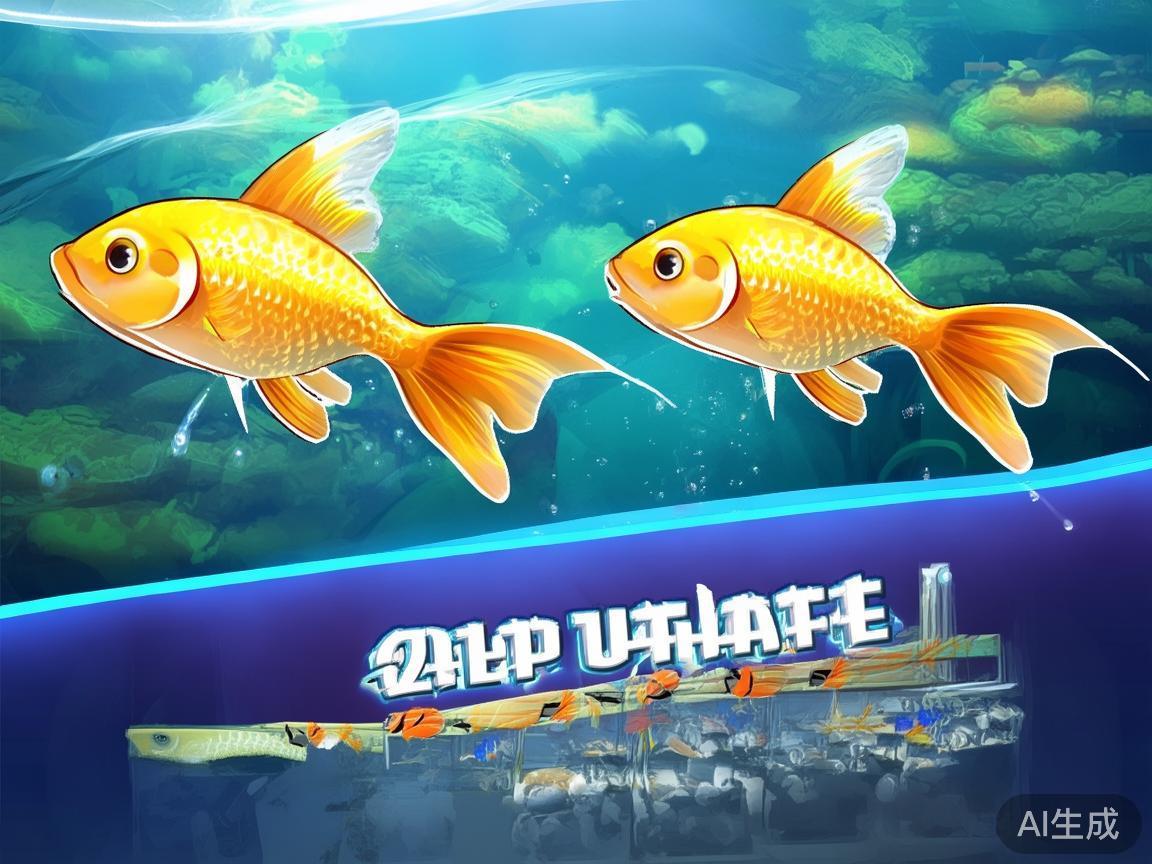 在最新版本中，游戏中的“金鱼”和“宝箱鱼”成为重点