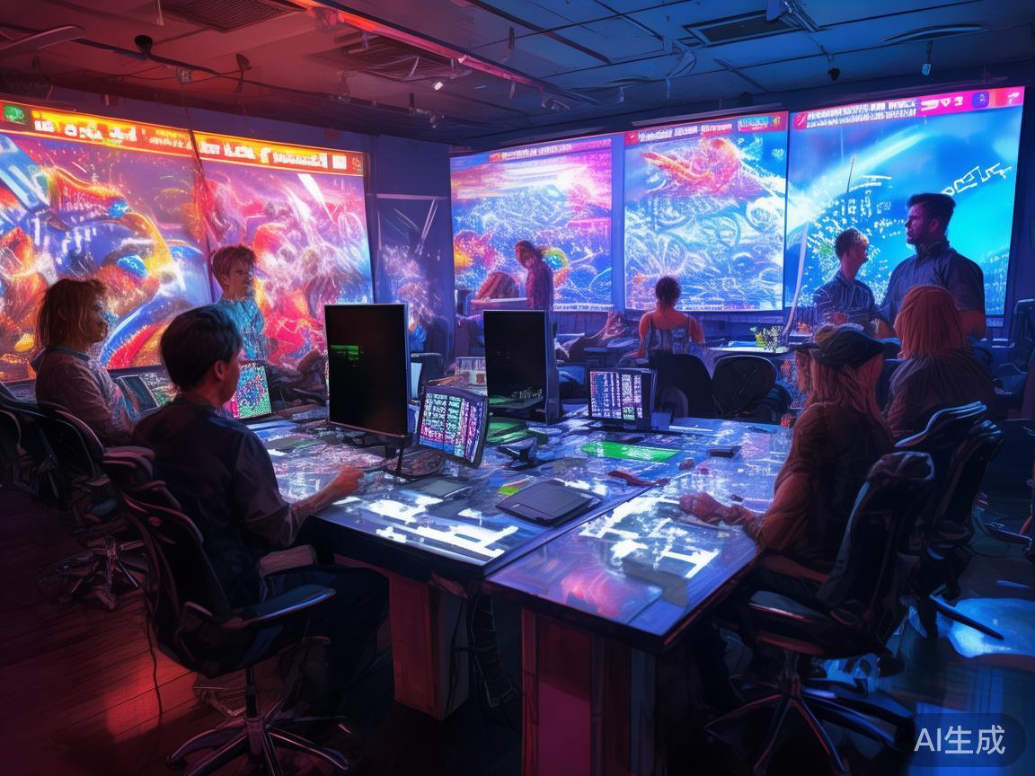 在游戏中，玩家可以在同一房间内竞技比拼，争夺更高的